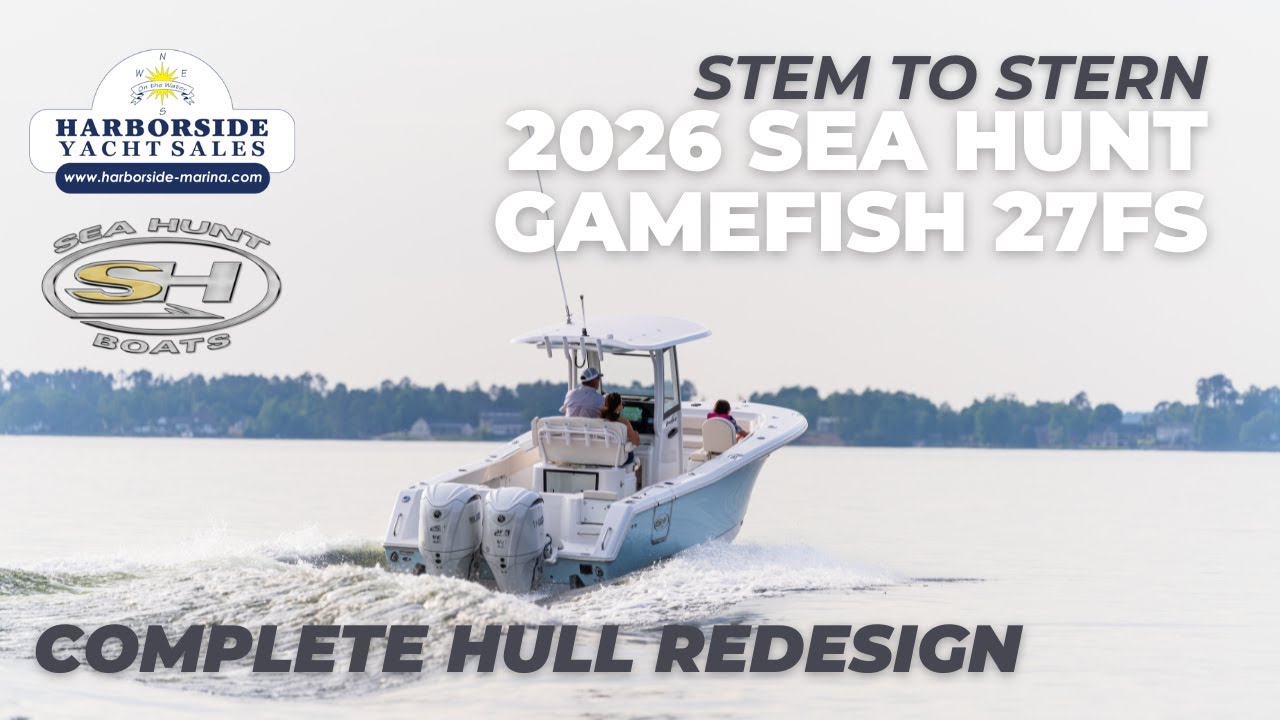 ALL NEW 2026 Sea Hunt Gamefish 27 FS | Complete Redesign, Full Walkthrough