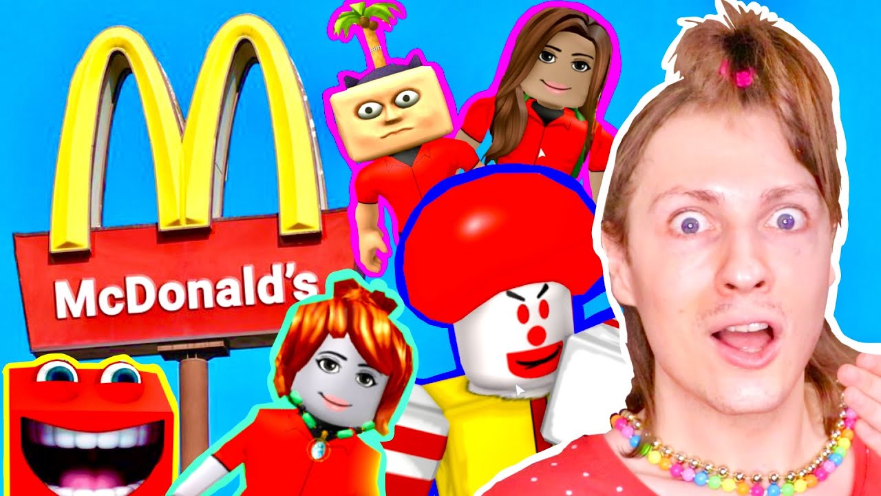 JE SUIS ENFERMÉE DANS UN MC DONALD’S HANTÉ AVEC MES ABONNÉS ! Gaming Roblox Nadège Candle