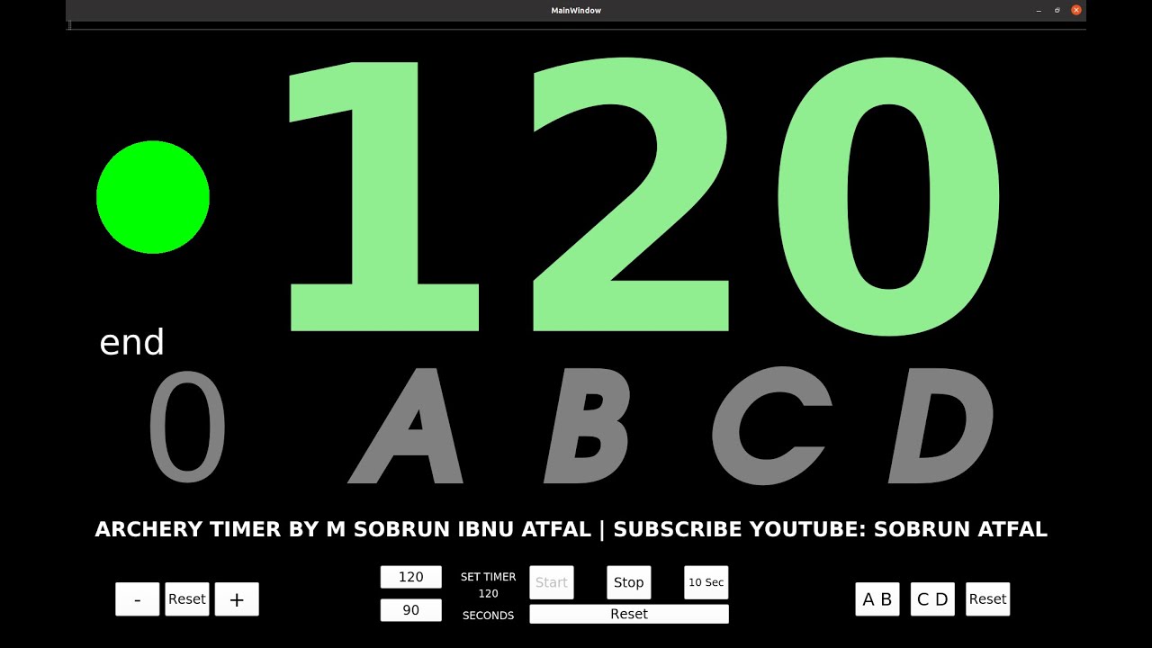 Archery Timer 120 Seconds | Archery Timer 120 Detik