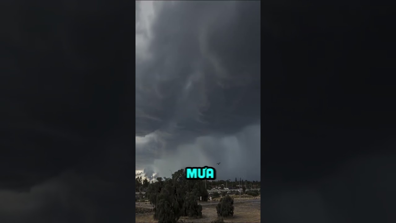 Bom Mưa Microburst Cơn Mưa Kinh Ho&agrave;ng Từ Trời Cao #shorts