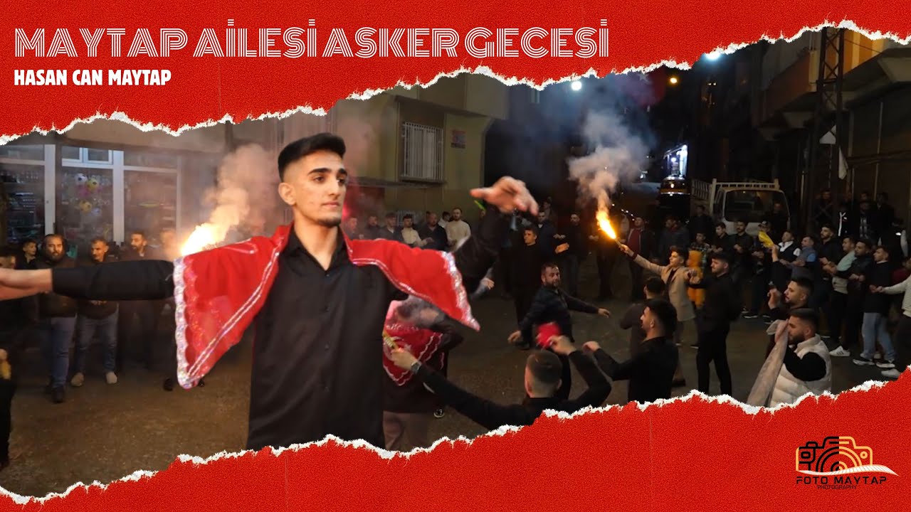 FOTO MAYTAP EYÜP SULTAN'DA MAYTAP AİLESİ /HASANCAN MAYTAP'IN ASKER GECESİ