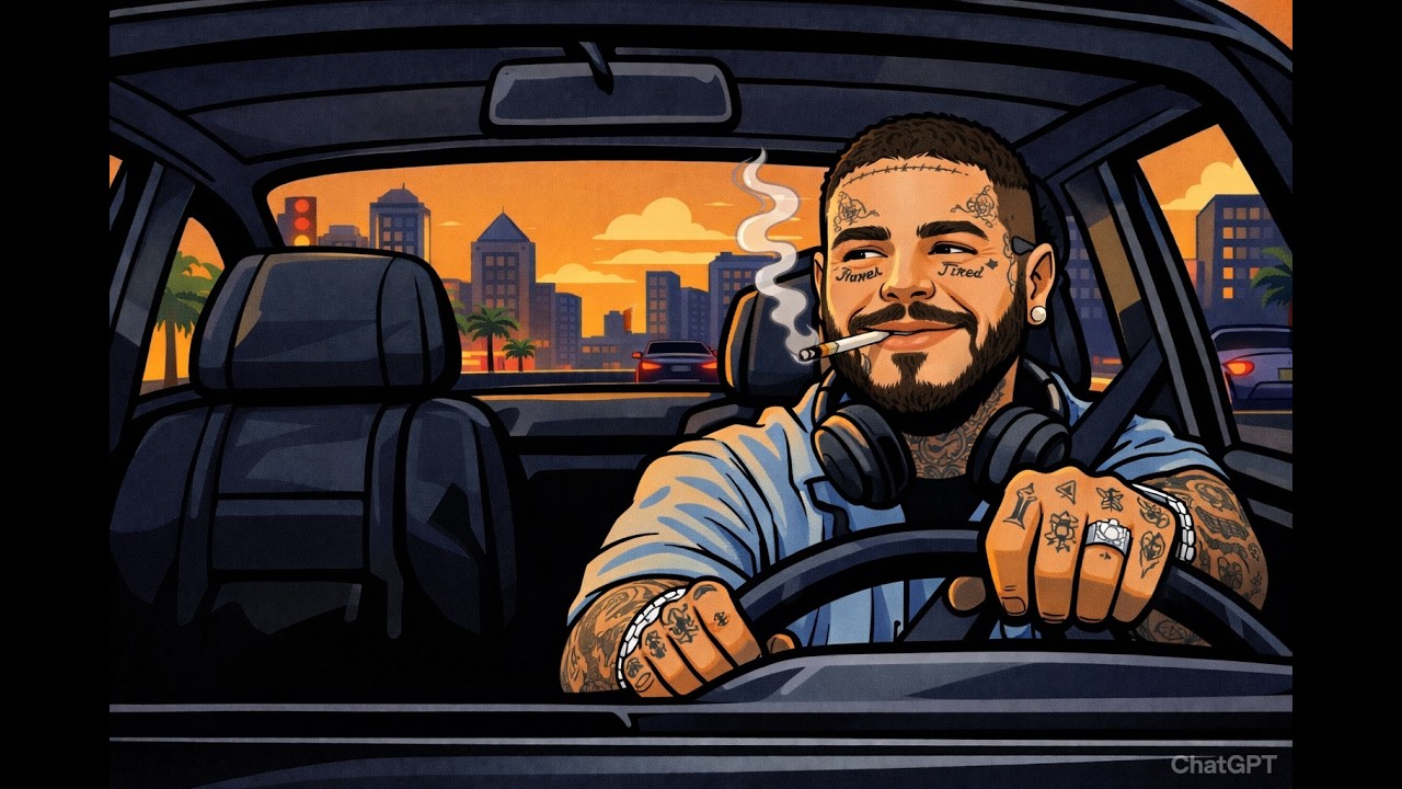 Post Malone vibes, chill OG playlist.