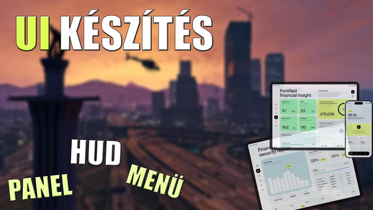 HUD/UI PROGRAMOZÁS TUTORIAL [TELJES TANANYAG]