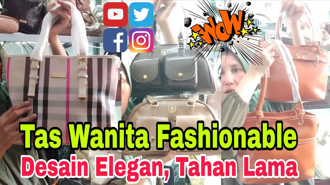 Tas Wanita Modern 2026 • Simple, Chic, dan Multifungsi!
