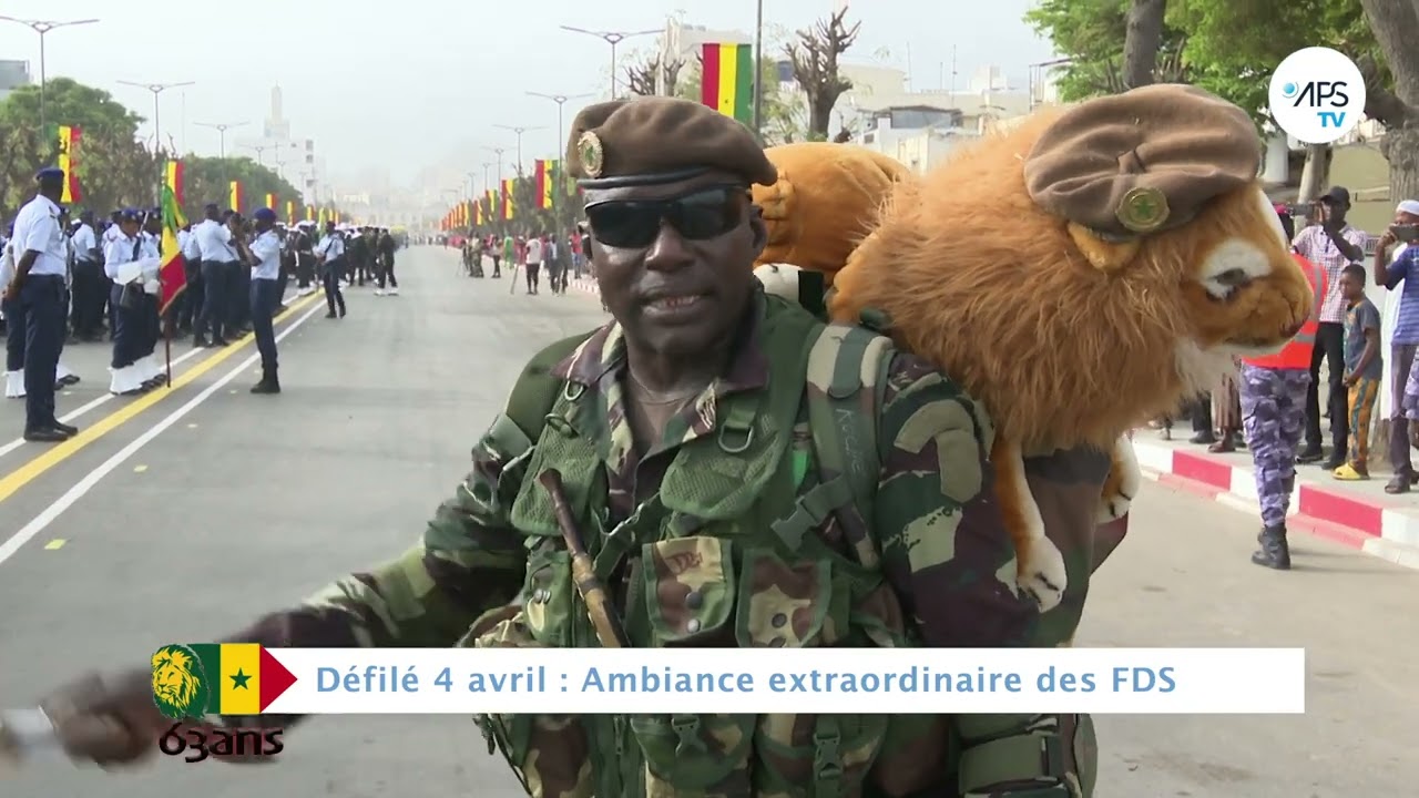 Défilé 4 avril : Ambiance extraordinaire des FDS