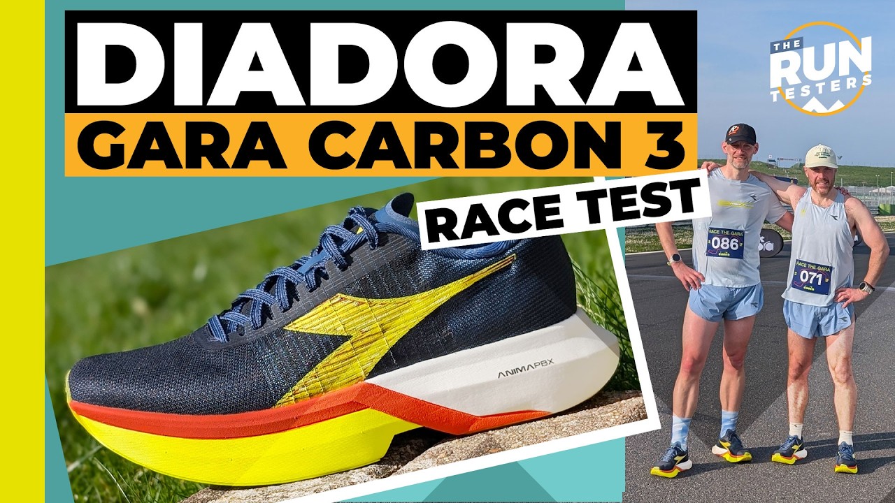 Тест-драйв Diadora Gara Carbon 3 | Гонка на трассе Misano World Circuit The Gara 5k