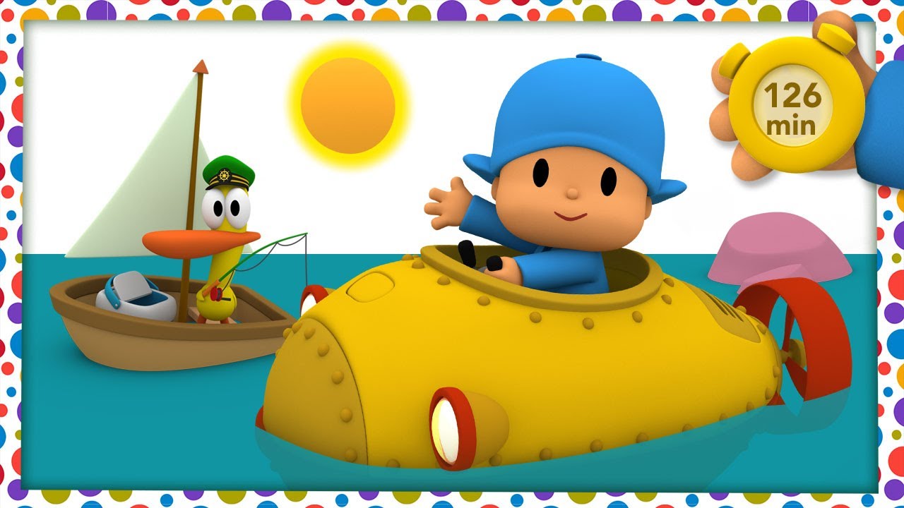 ⛴ POCOYO & NINA EPISODIOS COMPLETOS - Aventuras en el mar 126 min | CARICATURAS y DIBUJOS ANIMADOS