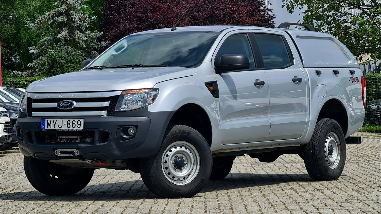 2014 Ford Ranger XLT 2.2 TDCi 150HP 4X4 Moondust Silver - Ironman Suspension