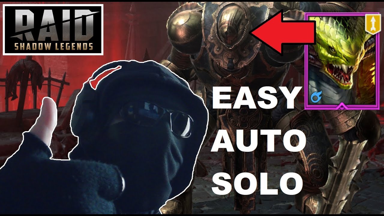 Venomage FULL AUTO SOLOS the IRON TWINS in Stage 5 Cursed City of Sintranos - RAID Shadow Legends