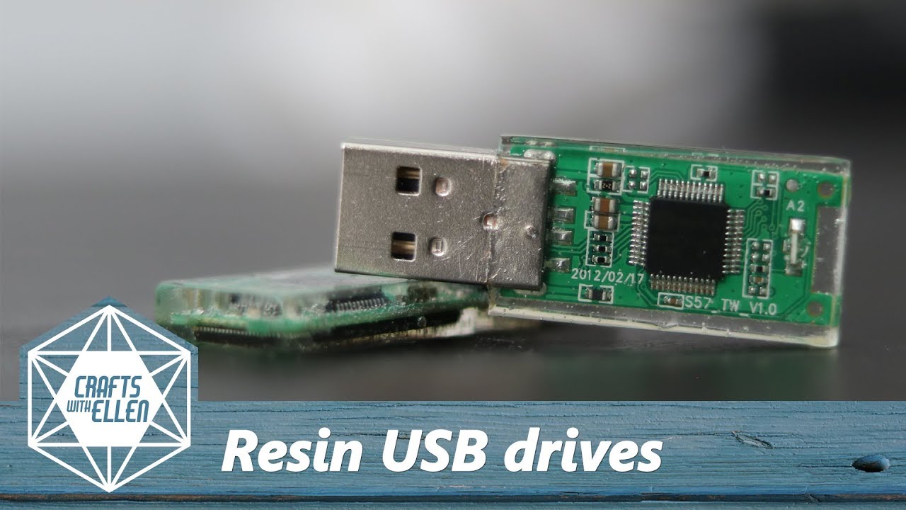 How to make a resin USB drive | Tutorial
