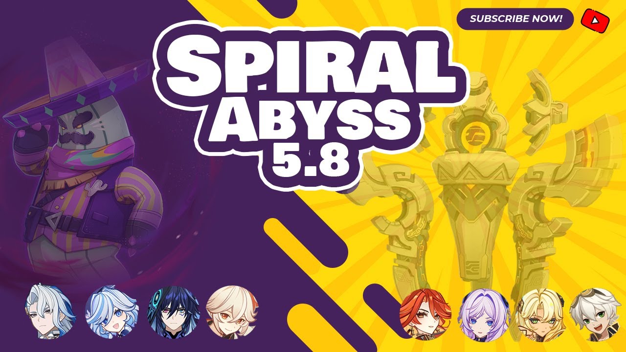 Spiral Abyss 5.8 | C0 Neuvilette Feat Furina & C0 Mauvika Feat Citlali Full Star [9⭐] Genshin Impact