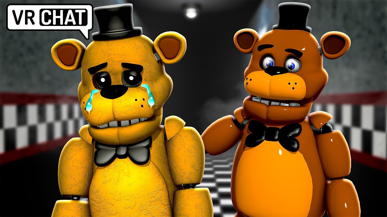 Golden Freddy LOST his MAGIC?! in VRCHAT