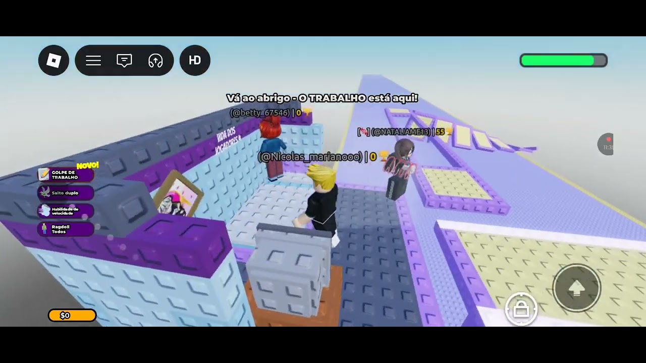 Zerei mais dois parkour do Roblox 😎👍