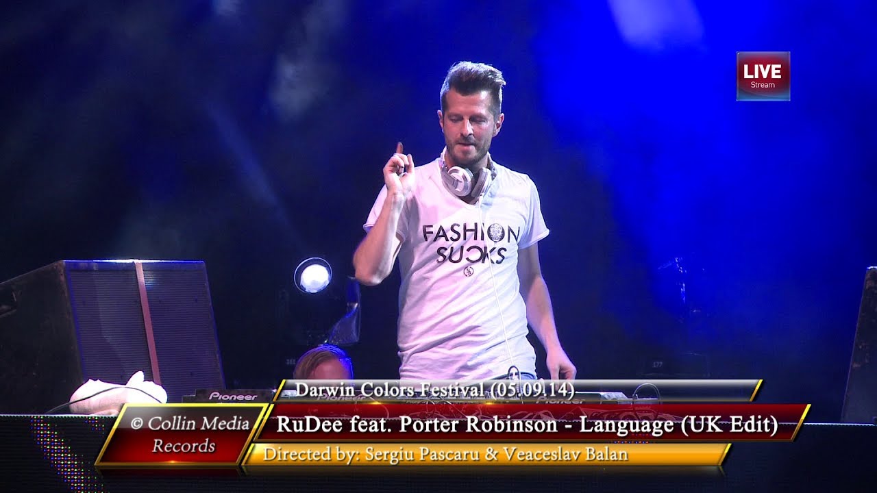 RuDee & Porter Robinson - Language (UK Edit) (Live @ Darwin 2014)