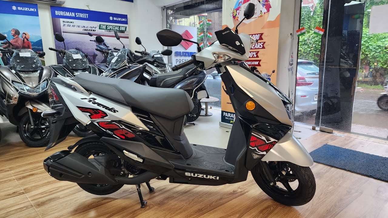 2025 New Suzuki Avenis 125 Silver with Black Colour | #anmotoexpo 