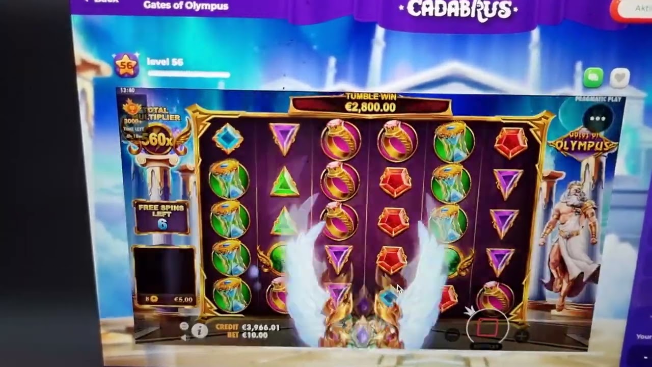 Max win on God's of Olympus slots 5000X huge 50 000 euro win!!!