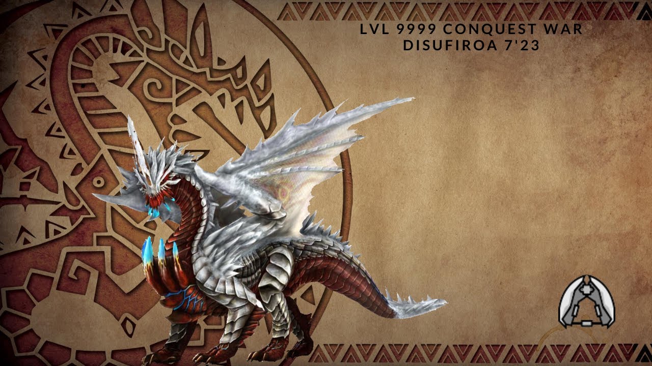 MHFZ LVL 9999 Conquest War Disufiroa 7'23 | Magnet Spike [SW-Vigorous]