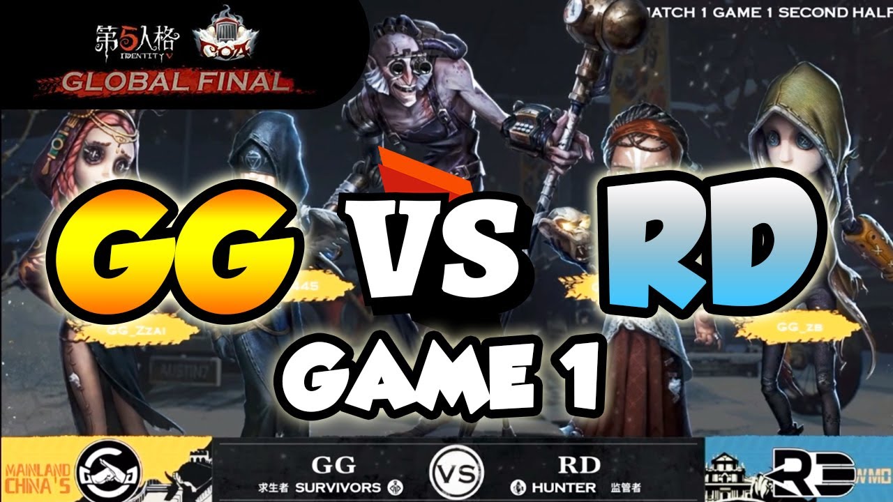 (COA 4 Day 1) GG Vs RD Game 1 | Mad Eye Picked! Identity V Call of the Abyss IV Global Final