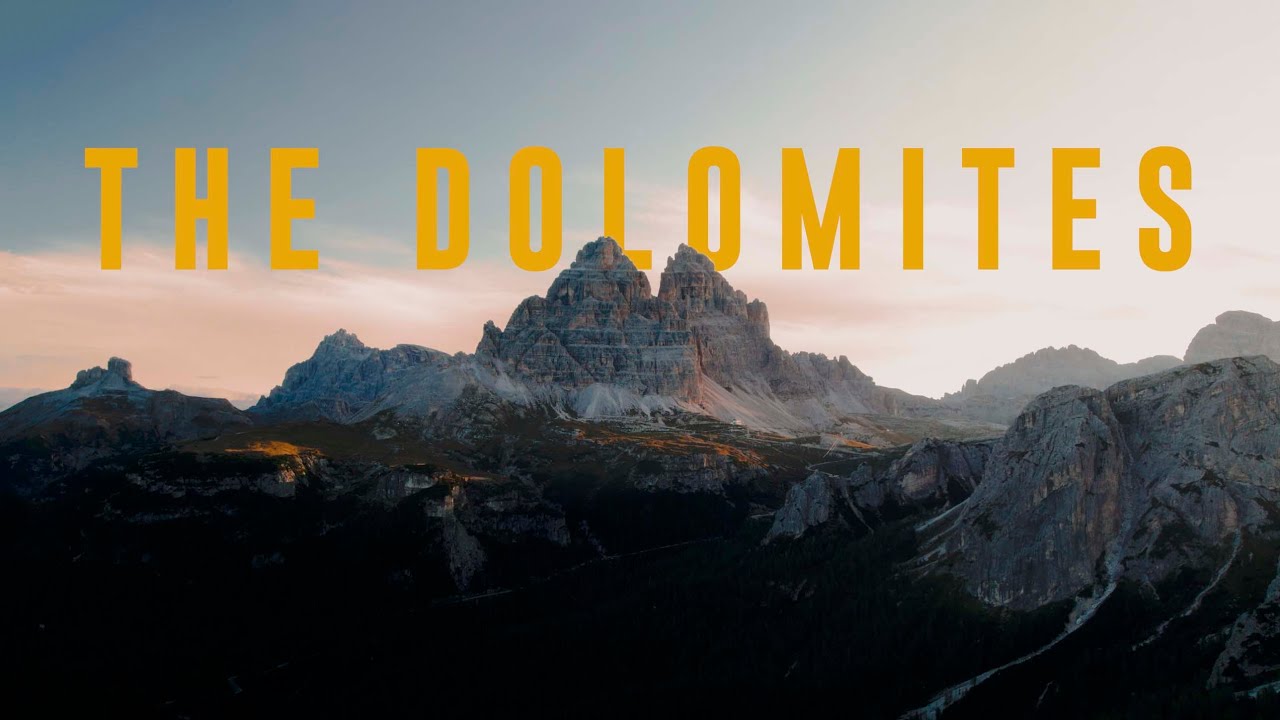 THE DOLOMITES - cinematic & relaxing Drone Film - DJI Air 2s