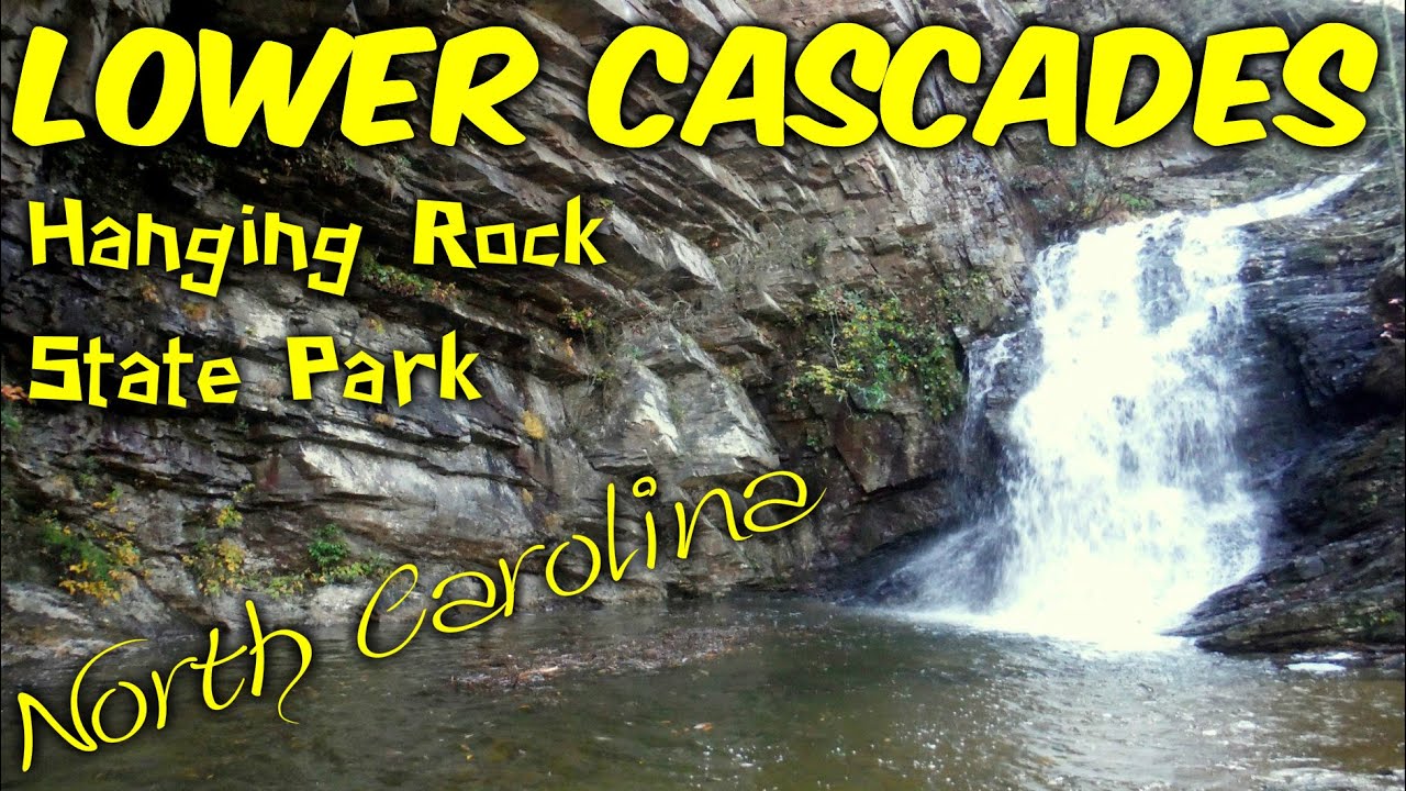 Exploring Lower Cascades at Hanging Rock State Park, North Carolina