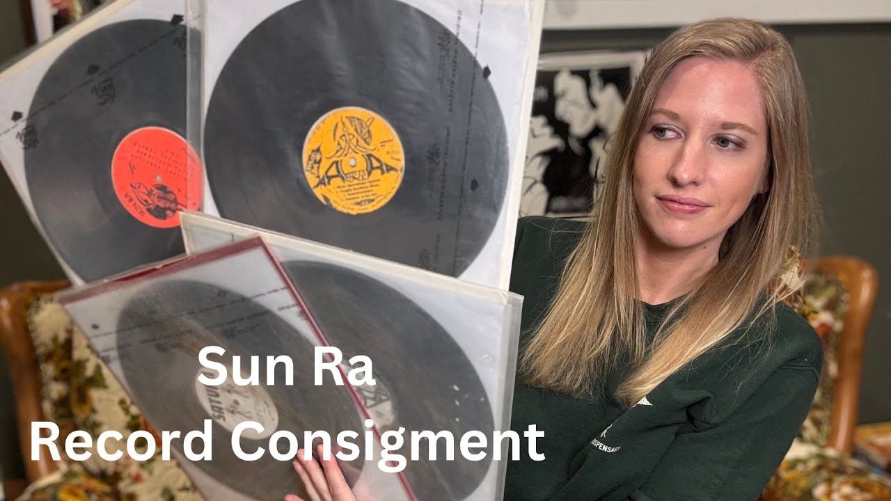 Just In: Rare Vinyl Records Sun Ra Consignment...Space is the Place