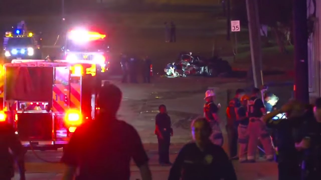 3 killed in Dallas street racing crash, 2 others in critical condition