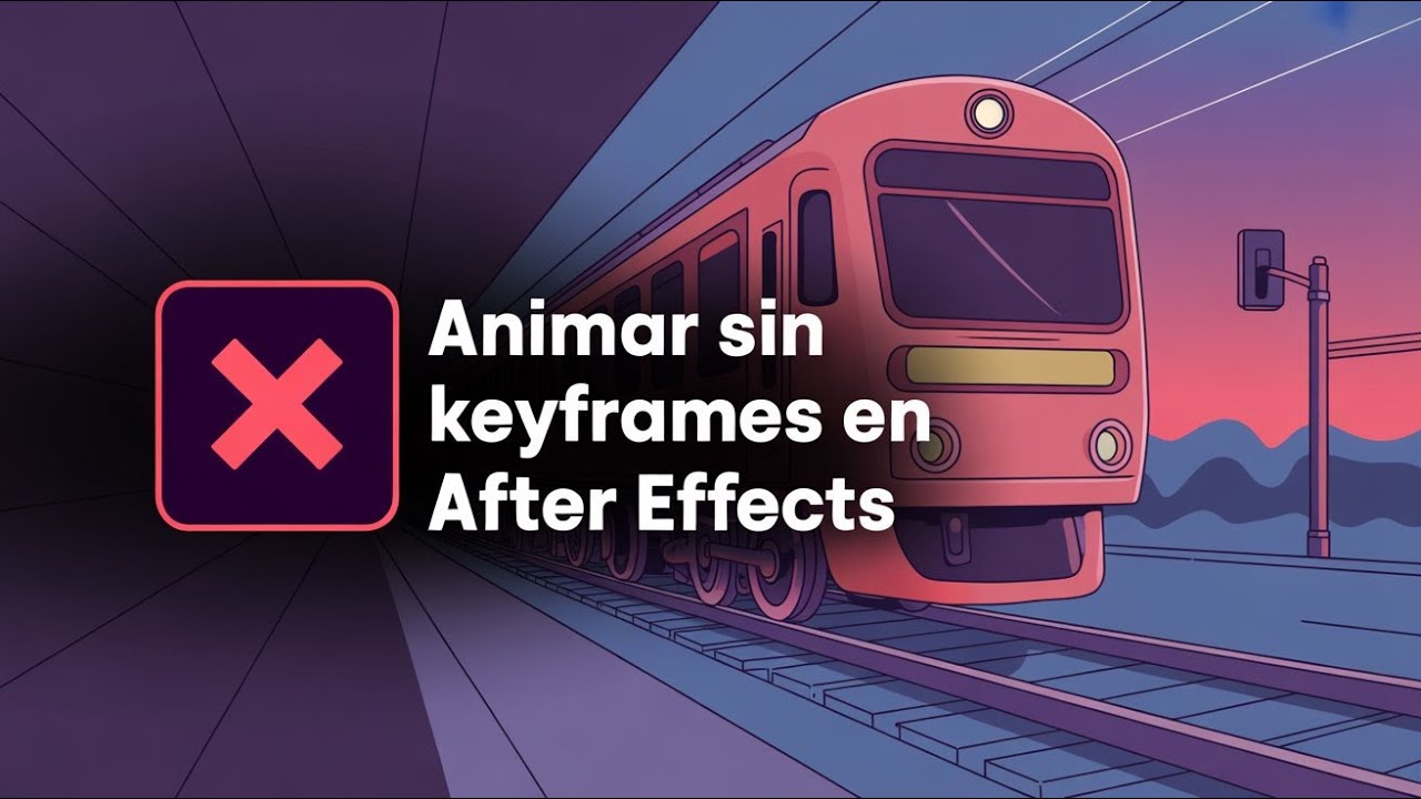 Animar sin keyframes en After Effects - Curso Ae con Inteligencia Artificial y expresiones