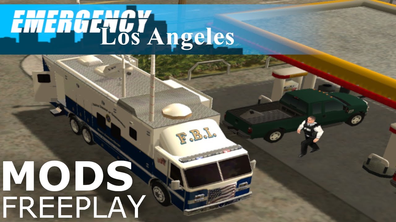 EMERGENCY 4 MODS/ L.A Mod 3.1 #25: schwerer Unfall! [Gameplay/ no Commentary] (Real Police Radio)