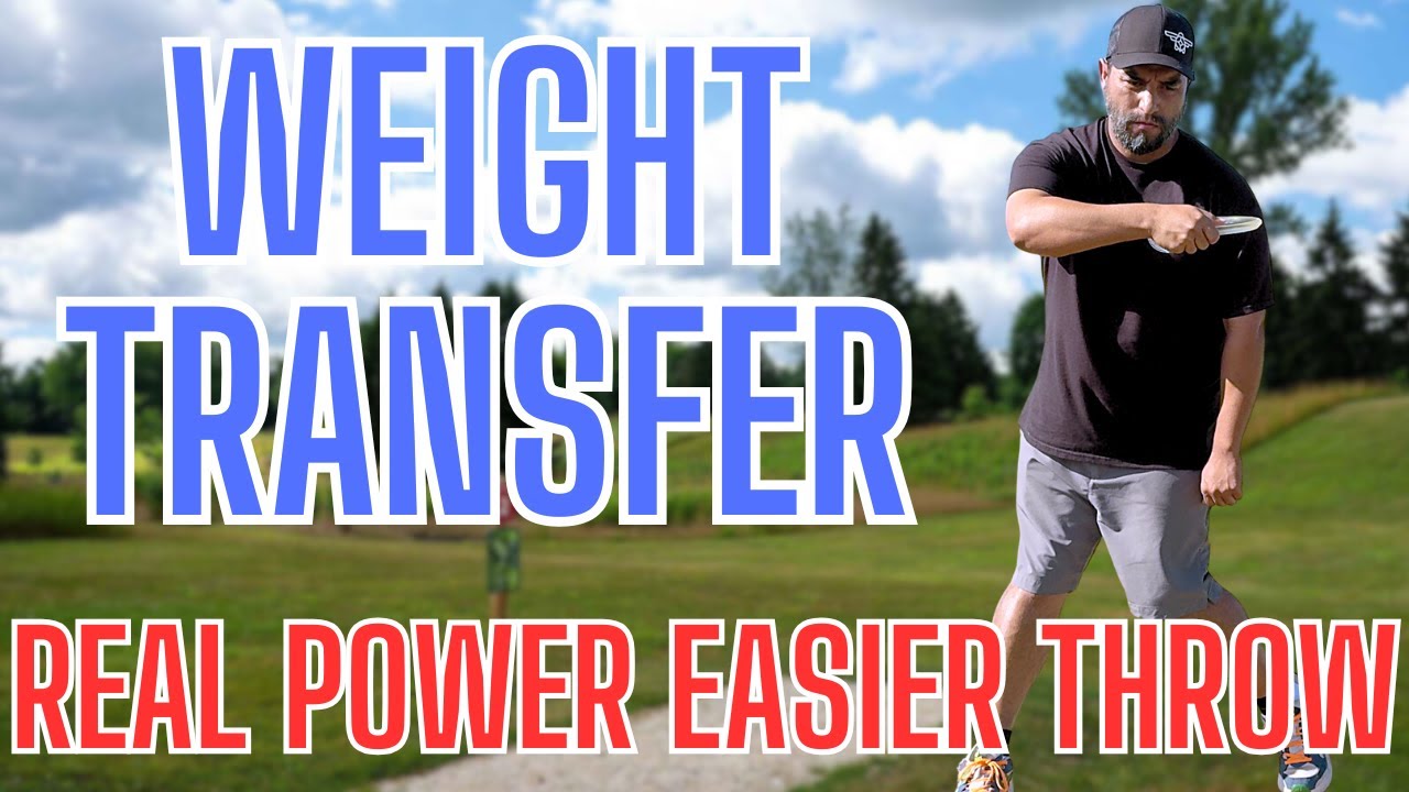 Master your weight transfer for a disc golf throw