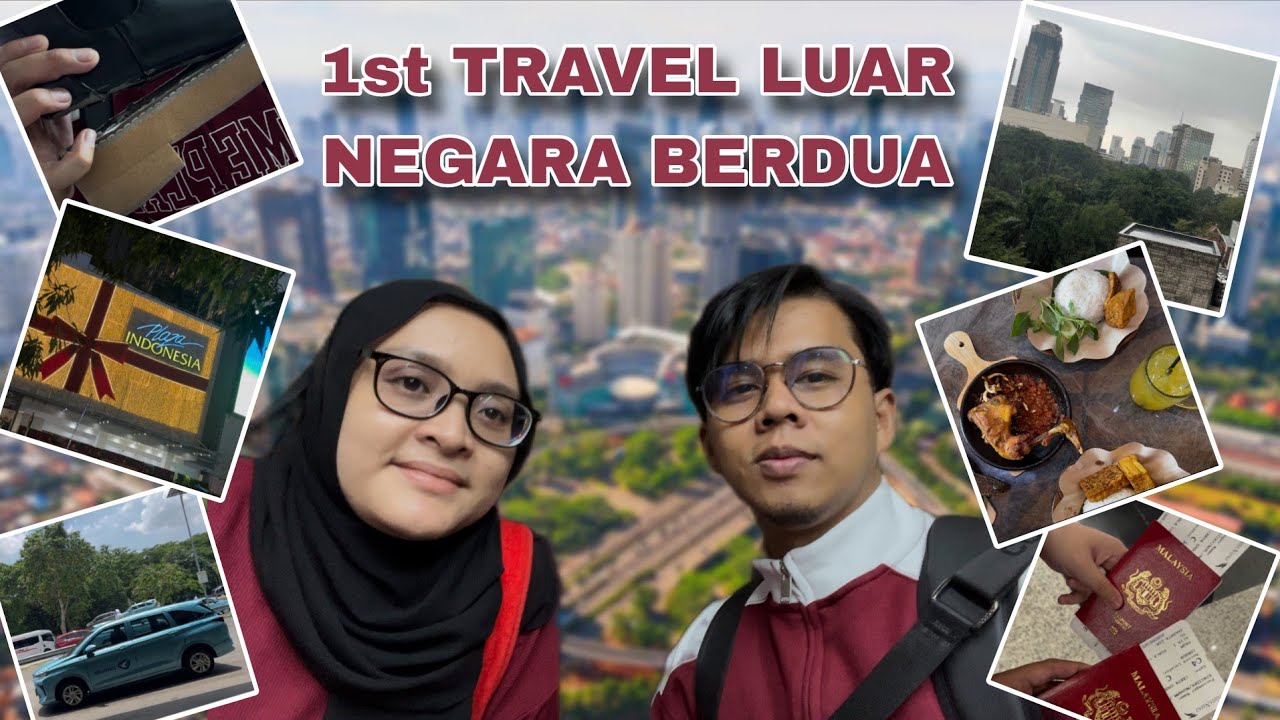 TRAVEL VLOG | Pertama kali ke INDONESIA | Jimat ke projek travel DIY ni ? 
