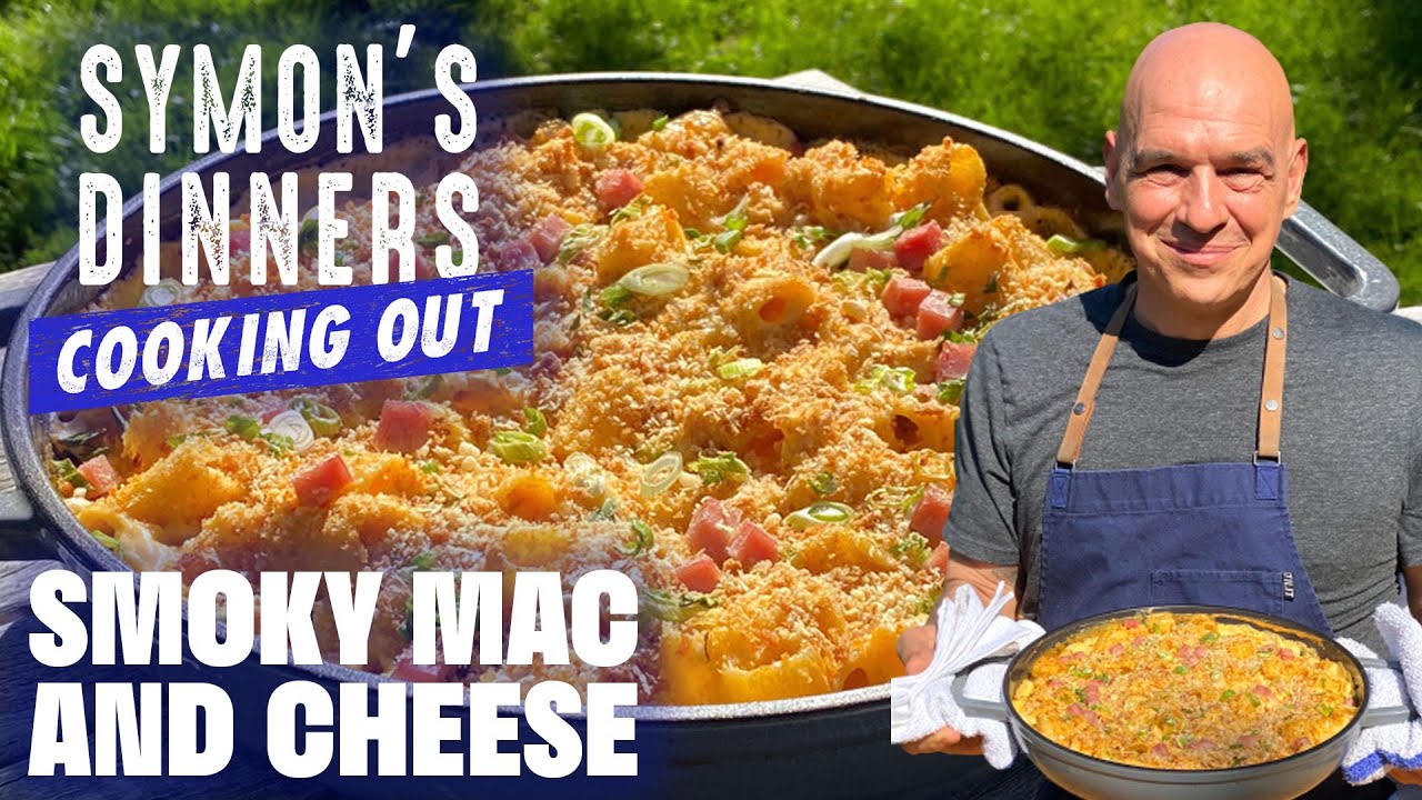 Michael Symon's Smoky Mac and Cheese | Symon's Dinners Cooking Out | Food Network