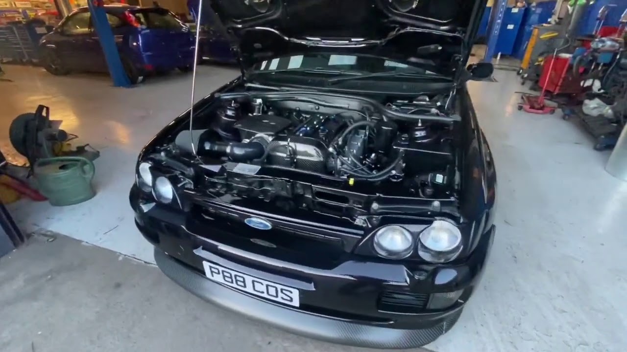 Escort Cosworth Big Turbo Conversion Antilag