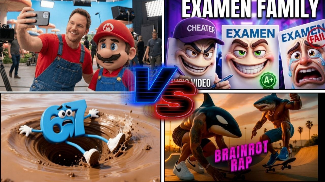 ULTIMATE BATTLE!SUPER MARIO vs EXAM FAMILY – WHO WINS? (Full