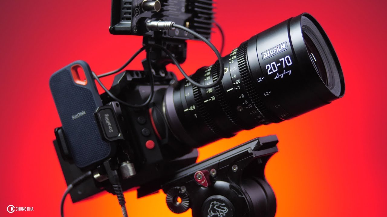 Обзор парфокального кинообъектива DZOFILM 20-70mm T2.9 с зумом #DZOFILM #кинопроизводство #объект...