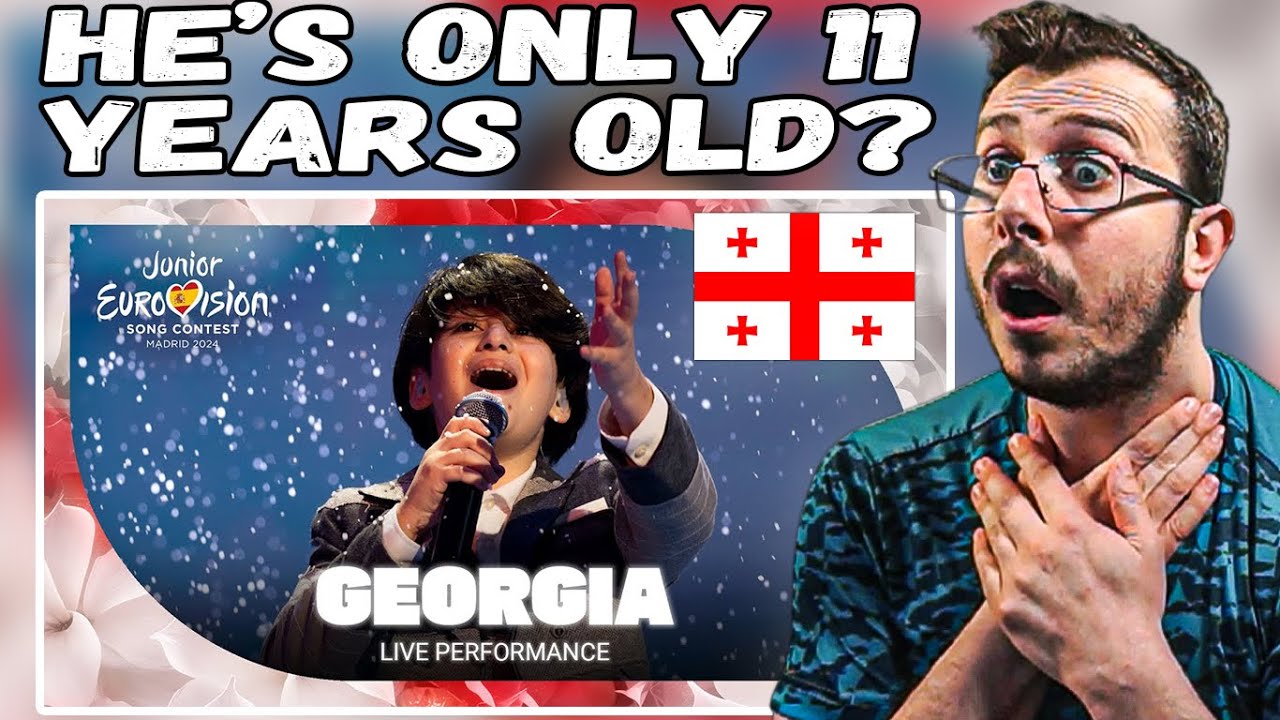 Andria Putkaradze – To My Mom (LIVE) | Junior Eurovision 2024 Reaction!