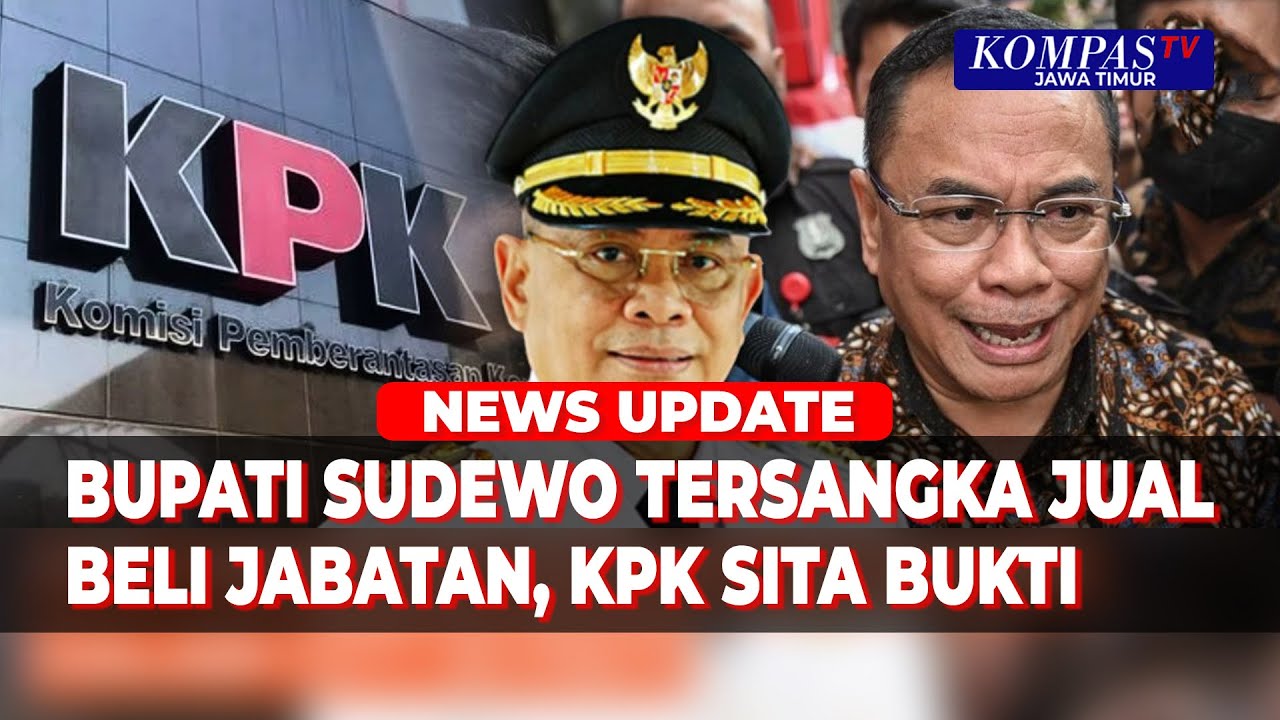 Bupati Pati Sudewo Tersangka Jual Beli Jabatan, KPK Sita Barang Bukti Uang Rp2,6 Miliar