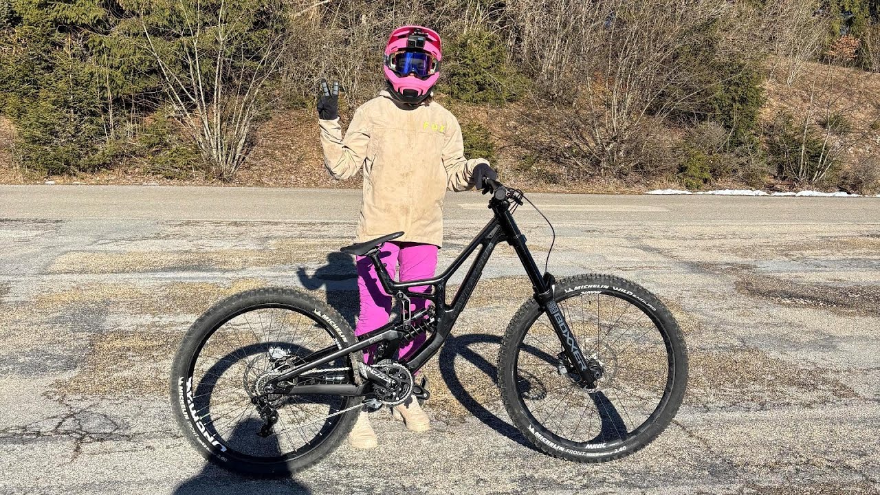 DH Malbuisson Test d'un V10 par Cici
