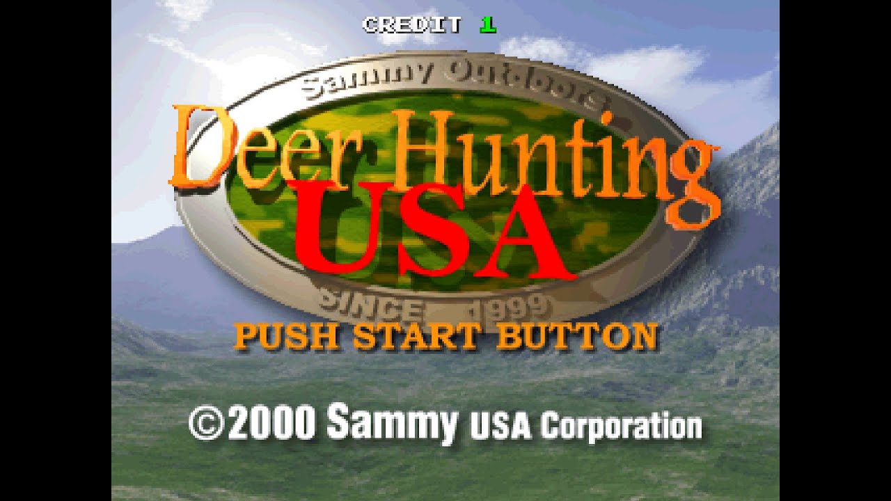 Deer Hunting USA. [Arcade - SAMMY US. Corp]. (2000). ALL.