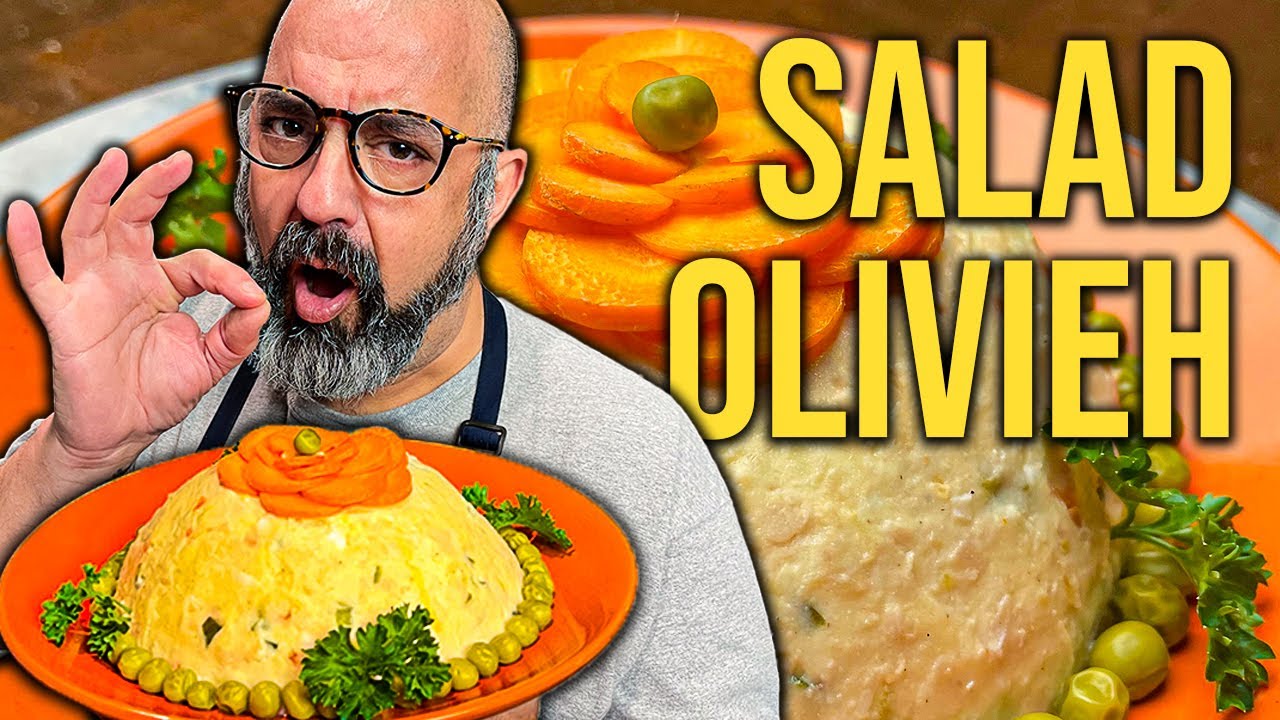 Как приготовить салат Оливье - Вкусный оливковый салат