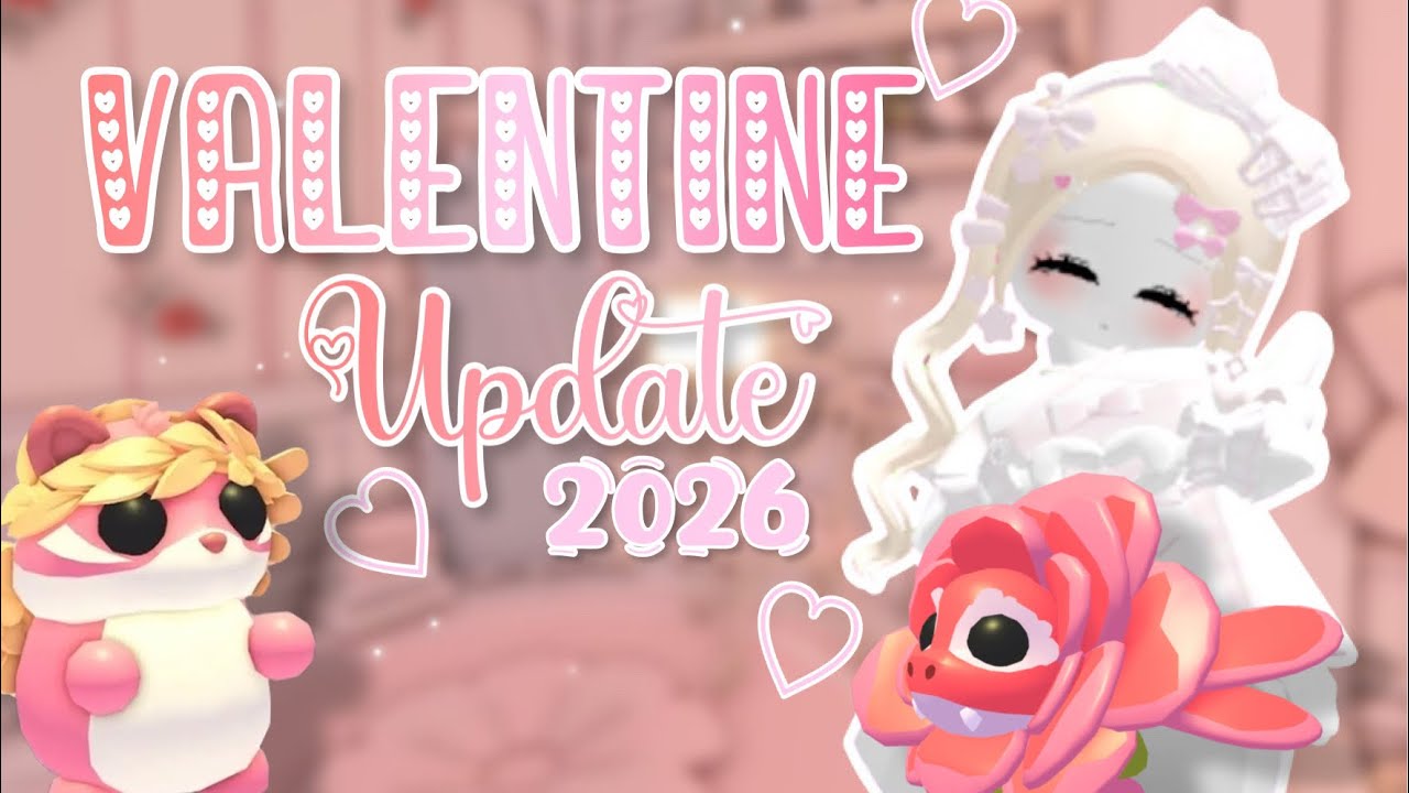 💗VALENTINES UPDATE in ADOPT ME *2026* 💘 #adoptme 