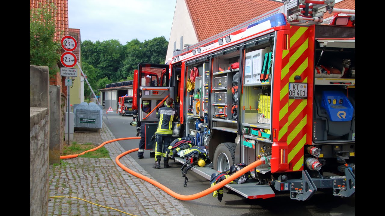 Feuerwehr&uuml;bung, FFW Obernbreit