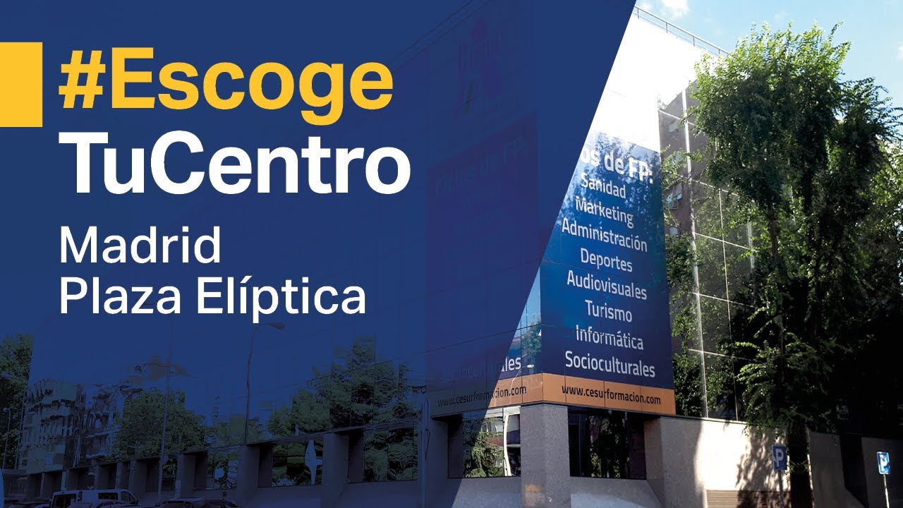 🤸‍♂️ Cesur Madrid Plaza Elíptica | ¡Haz tu FP en Cesur!