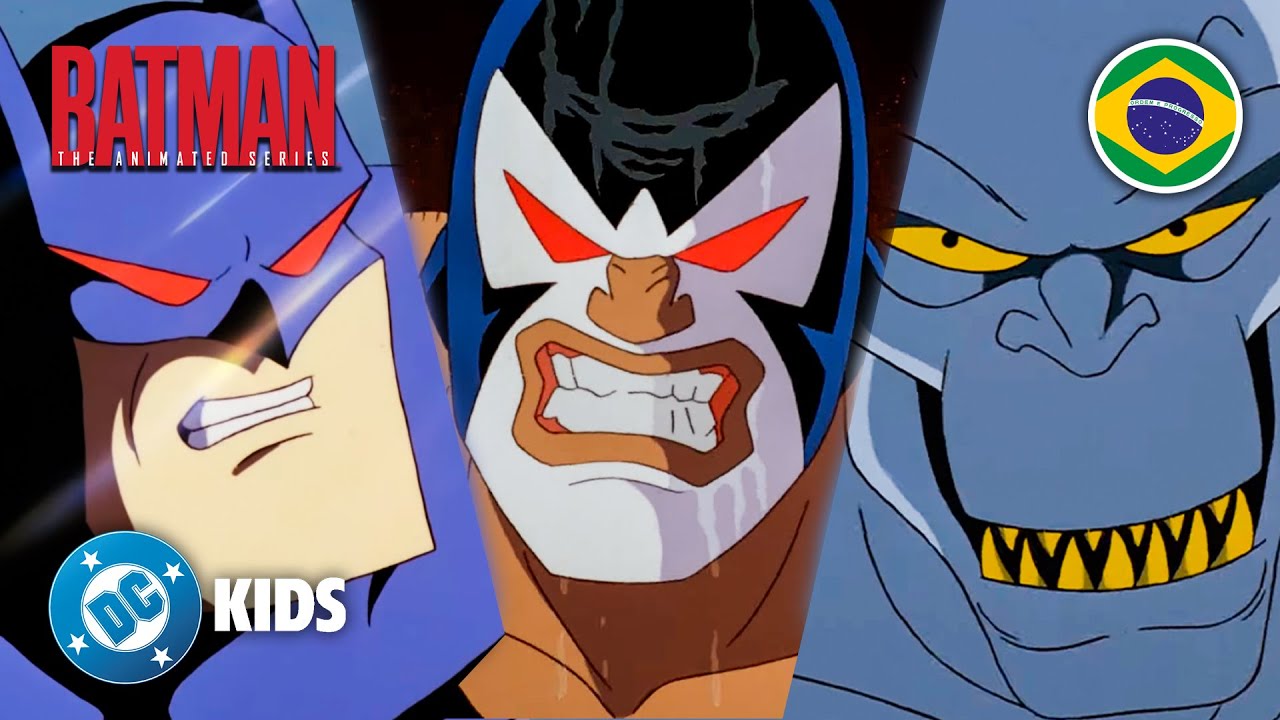 As Batalhas MAIS DIFÍCEIS do Batman! I Batman: The Animated Series em Português | @DCKidsBrasil