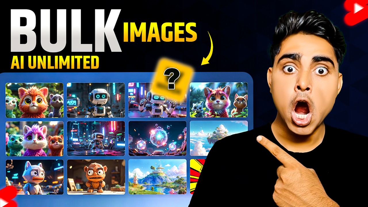 How I Created Unlimited AI Images in Bulk (One Click) | FREE Text-to-Image Automation (2026)