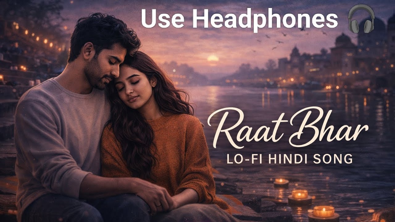 #video Raat bhar bas tum aur yeh sukoon… 🎧✨ Dil ki baatein, halki si baarish, aur lofi vibes . 🌙💫