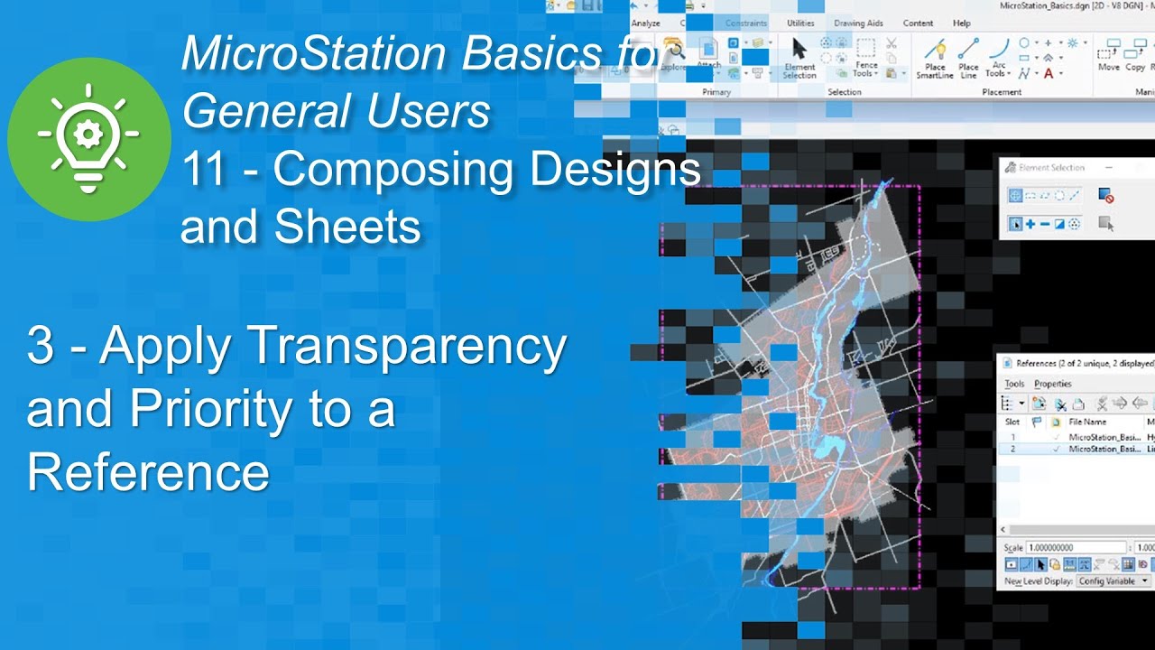 3 Apply Transparency and Priority to a Reference