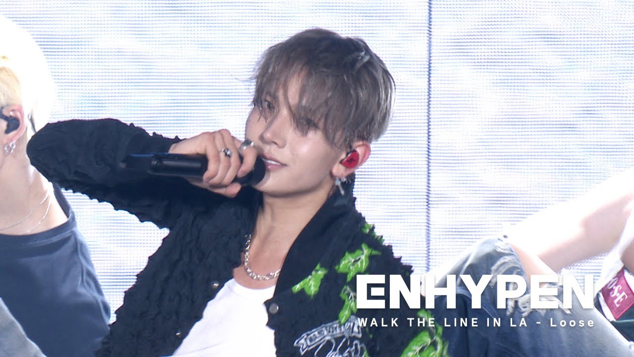 ENHYPEN (엔하이픈) ‘Loose’ Stage Cam @ 'WALK THE LINE' IN LA 
