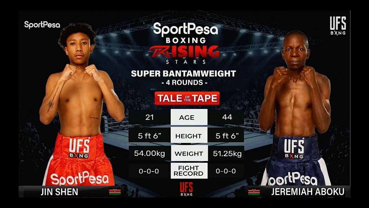 SUPER BANTAMWEIGHT JIN SHEN VS JEREMIAH ABOKU
