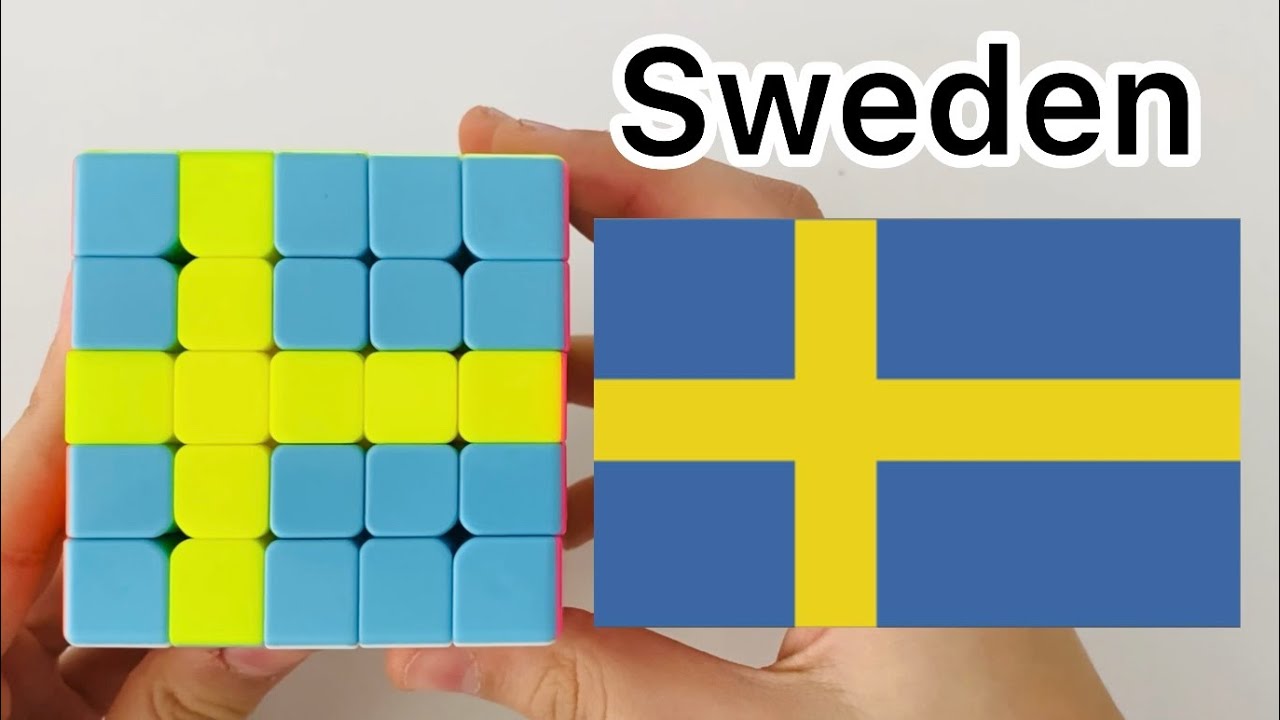 I Created AMAZING Flags Using Rubik's Cube Pieces! - Part 2