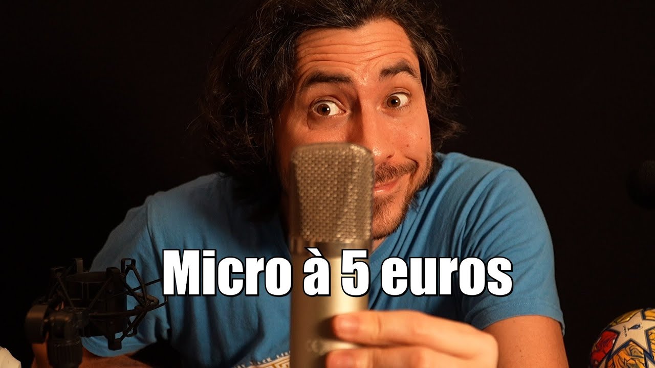 Faire un ASMR avec un micro XLR de vide grenier à 5 euros